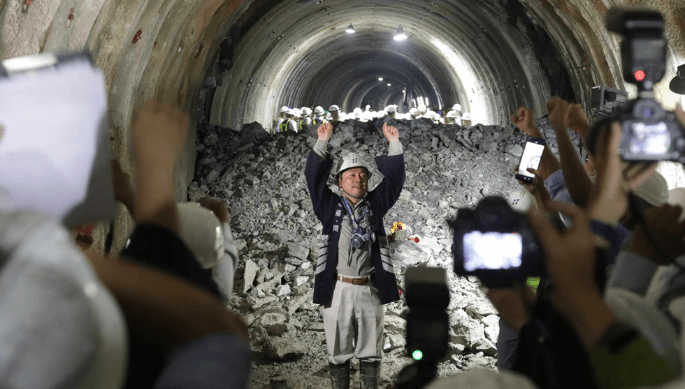 Nagdhunga-Sisne Khola Major Tunnel Achieves Breakthrough